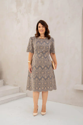 VESTIDO BORDADO EVASÊ